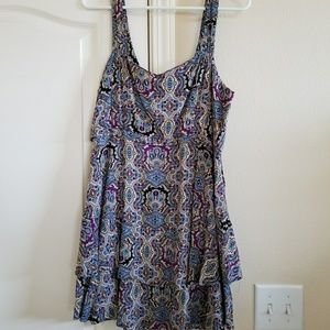Paisley empire dress